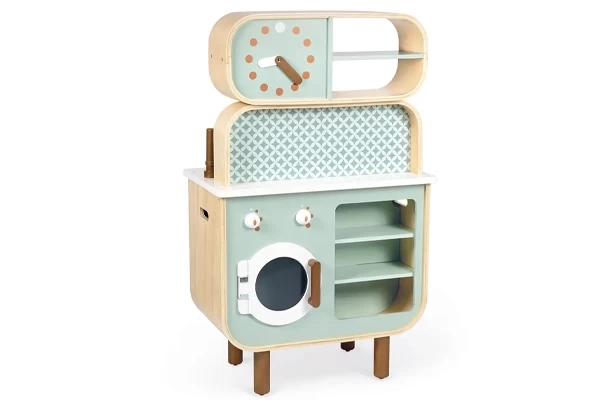 Die andere Seite mit einer Waschmaschine