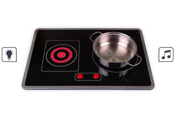 Induktionskochfeld mit Licht und Ton