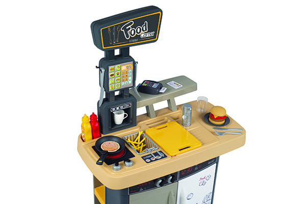 Vollständig ausgestattete Food corner