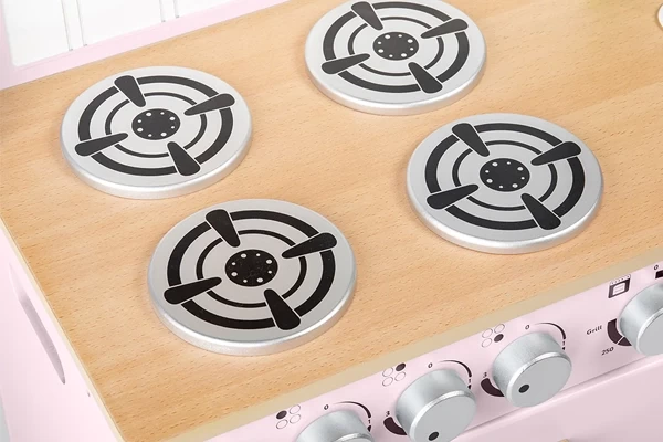 Kochfeld mit vier Brennern