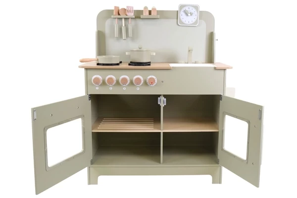 Öffnen Sie die Ofentür