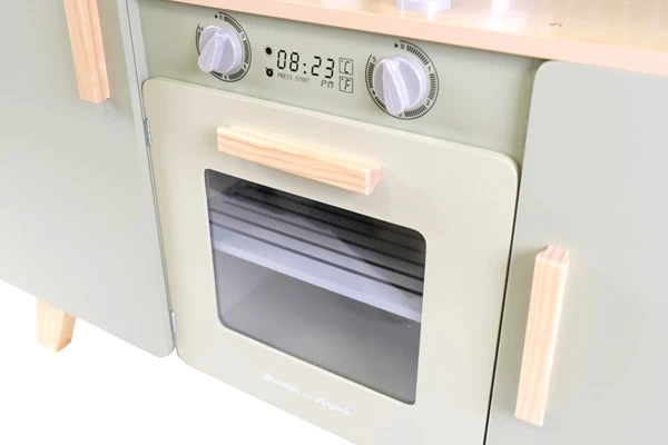 Backofen mit Drehknöpfen oben