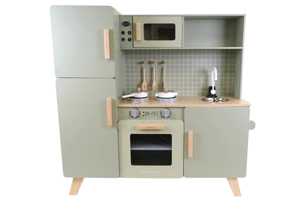 Name auf dem Griff des Ofens