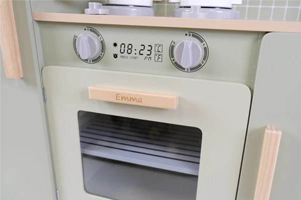 Für Kinderküche XL Modern retro grün