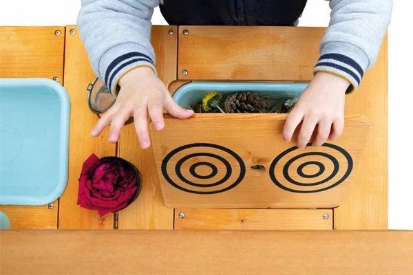 Abgedecktes Waschbecken