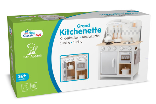 Kinderküche Bon Appetit Deluxe Silber.