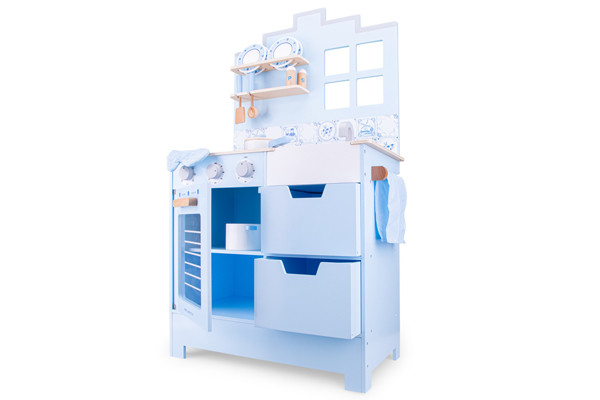 In Form eines Delfter Blauen Hauses.