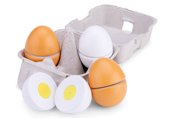 Die Hälften kleben mit Klettverschluss zusammen.