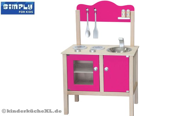 Bereits für junge Köchinnen ab 2 Jahren geeignet.