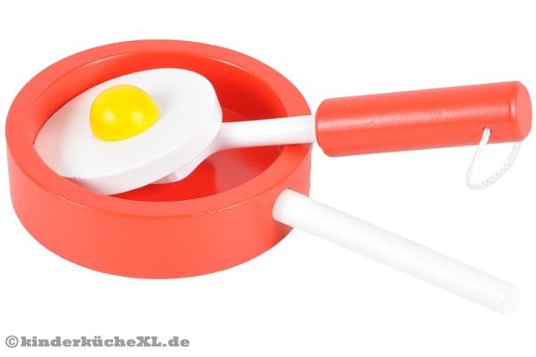In der Pfanne kann ein Spiegelei gebraten werden.