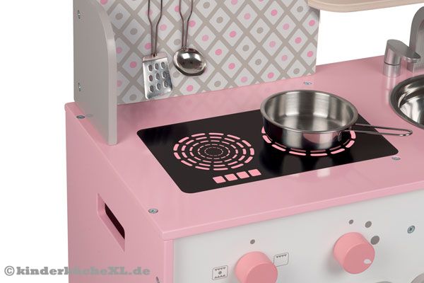 Der Induktionsherd hat 2 Kochstellen.