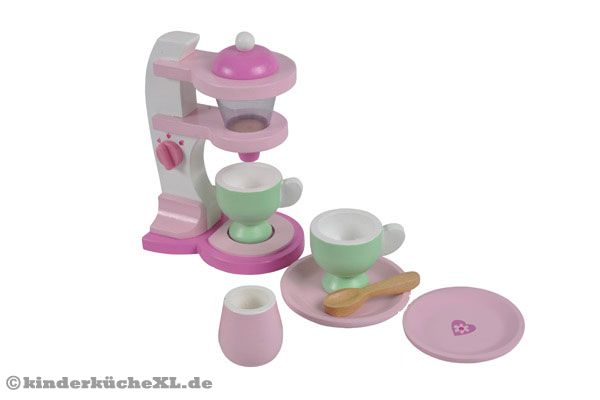 Hölzerne Kaffeemaschine von Woodtoys.
