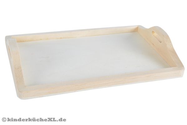 Holz Tablett.