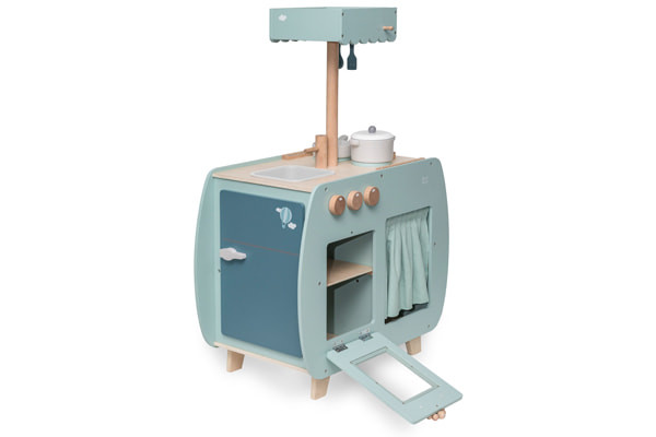 Kühlschrank an der Seite