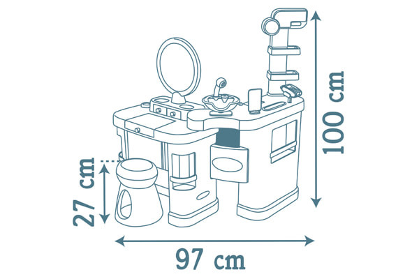 Abmessung: 97x100 cm